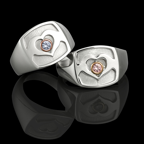 Australian Marriage Equality ring Nadia Neuman Mondial limited edition