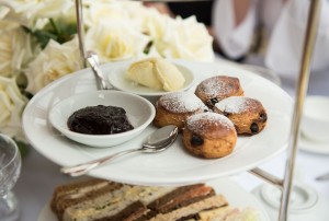 ritz jam and cream scones tier sydney opera house