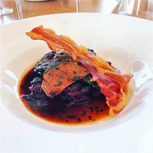 calves liver bacon devil sauce offal lunch regatta rose bay sydney