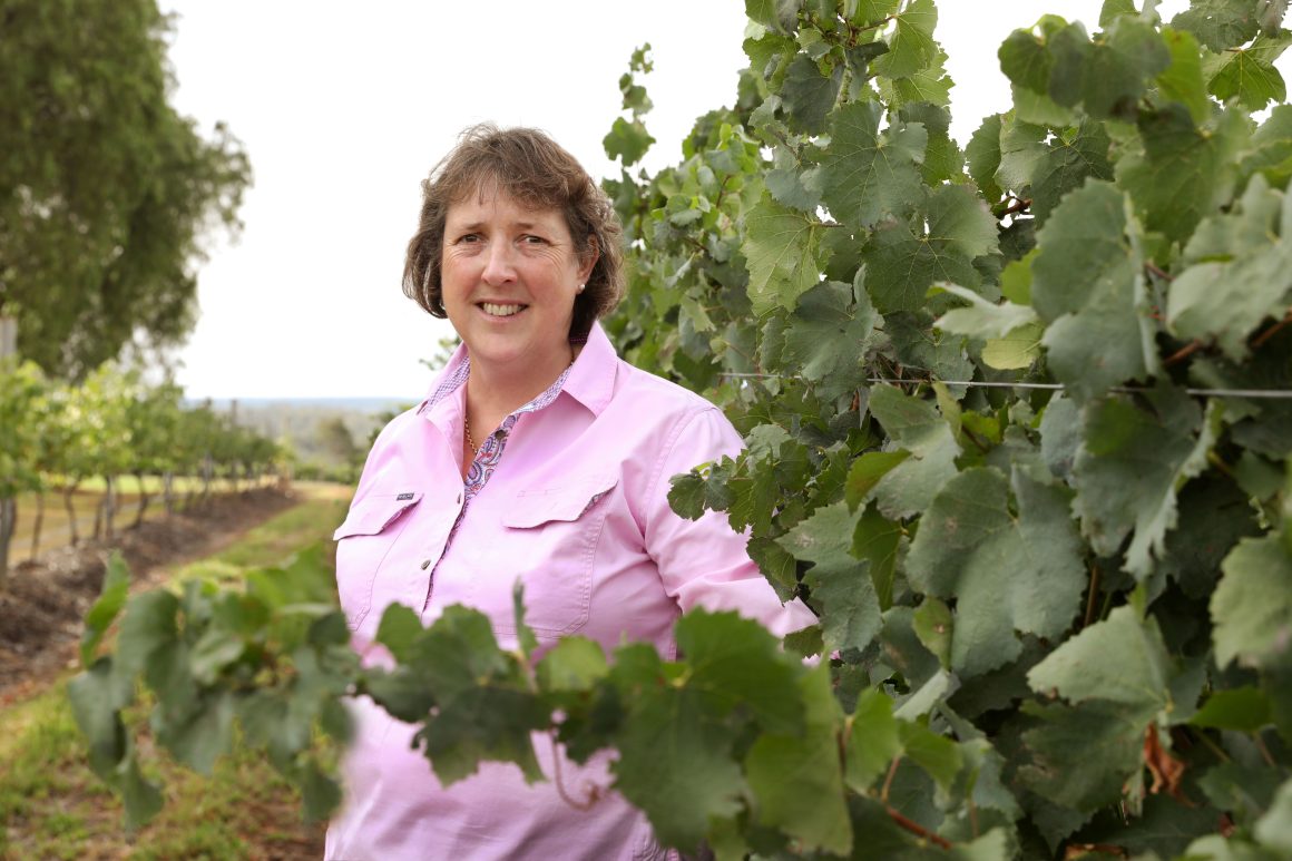 Liz Riley Hunter Valley vigneron/